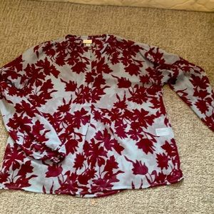 A new day long sleeve sheer blouse